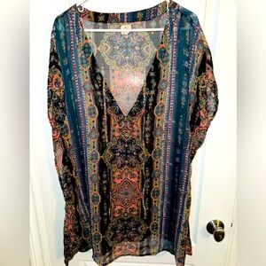 O'Neill Bohemian Beach Cover-Up Size XL